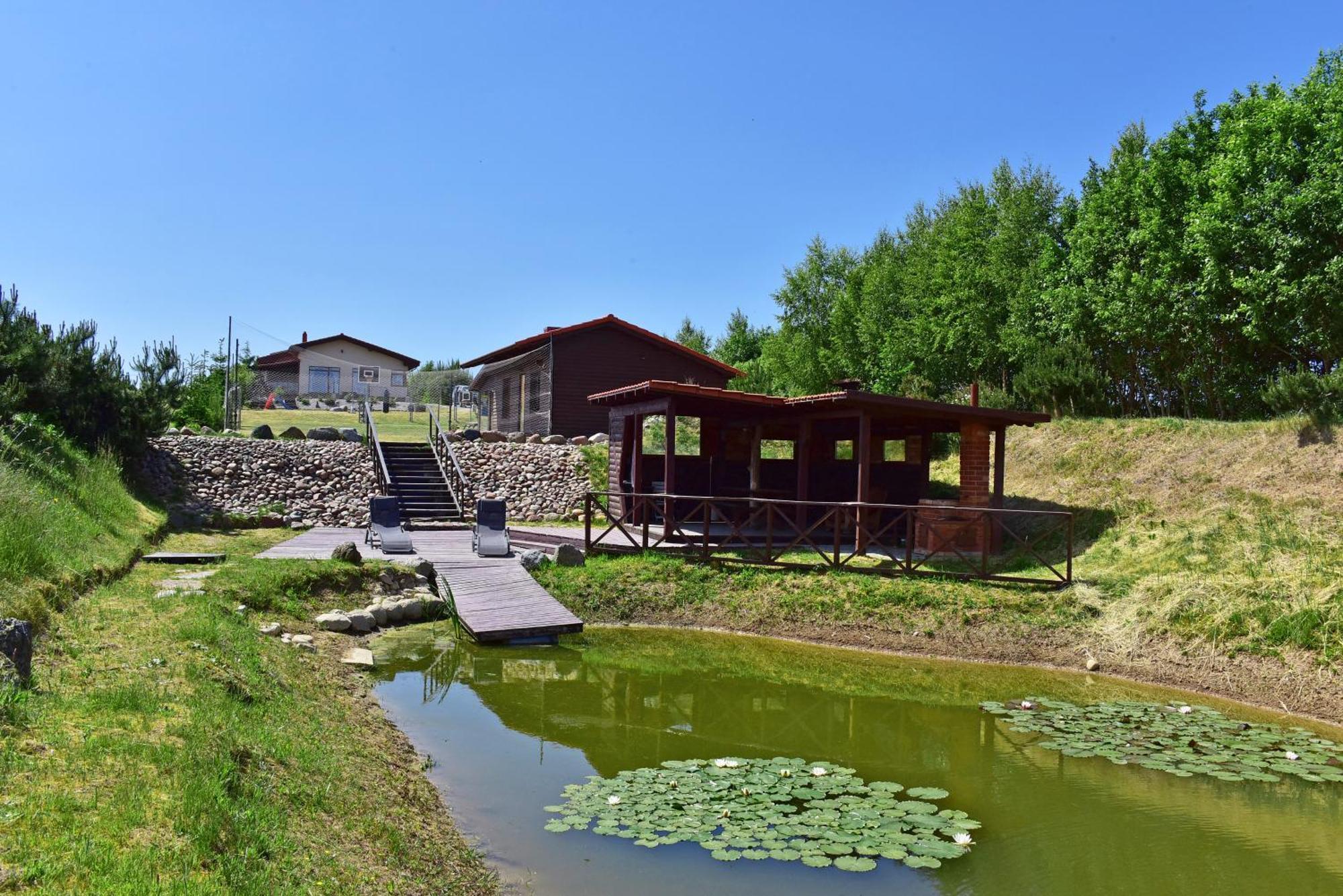 Sodyba Gintaras Priekulė Buitenkant foto